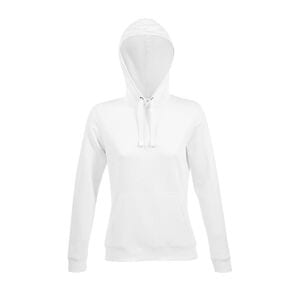 SOL'S 03103 - Spencer Dames Sweater Hoodie Wit