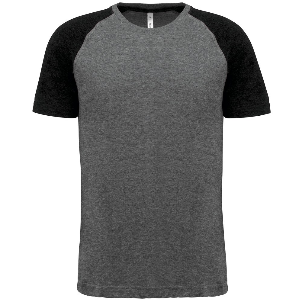 Proact PA4010 - Tweekleurig Triblend sport-t-shirt met korte mouwen volwassene