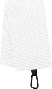 Proact PA579 - Golfhanddoek met honinggraatstructuur Wit