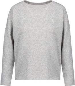 Kariban K471 - Damessweater “Loose fit” Lichtgrijze Heide