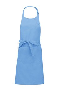 Kariban K885 - APRON - HALTERSCHORT Hemelsblauw