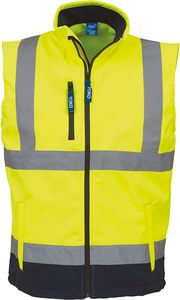 Yoko YHV006 - Signalisatiegilet van softshell