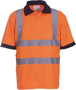 Yoko YHVJ210 - High Visibility Short Sleeve Polo Shirt