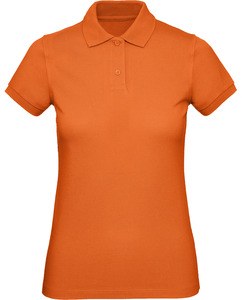 B&C CGPW440 - Ladies' organic polo shirt Stedelijk oranje
