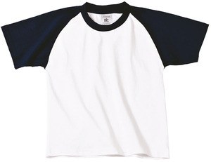 B&C CGTK350 - Baseball T-shirt voor kinderen