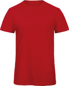 B&C CGTM046 - SLUB Organic Cotton Inspire T-shirt Chique rood