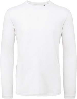 B&C CGTM070 - Heren biologisch Inspire T-shirt met lange mouwen