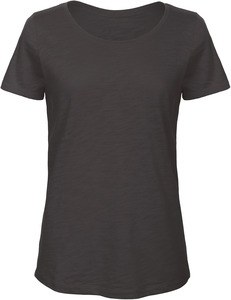B&C CGTW047 - SLUB Organic Cotton Inspire T-shirt / Woman