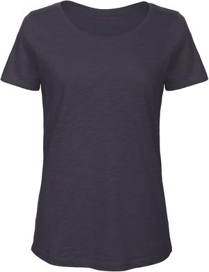 B&C CGTW047 - SLUB Organic Cotton Inspire T-shirt / Vrouw