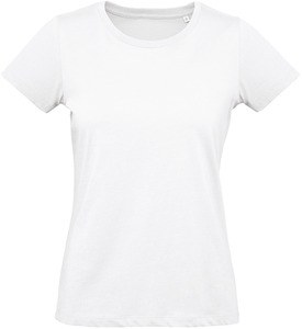 B&C CGTW049 - Inspire Plus Ladies' organic T-shirt Wit