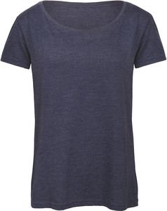 B&C CGTW056 - TriBlend T-shirt / Woman Heide marine