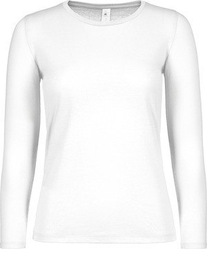 B&C CGTW06T - #E150 Dames-T-shirt lange mouwen