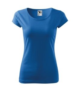 Malfini 122 - T-shirt Pure Dames blauw azur