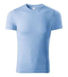 Piccolio P73 - T-shirt Paint Uniseks Lichtblauw