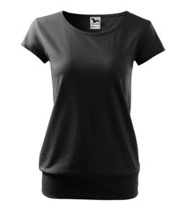Malfini 120 - T-shirt City Dames Zwart