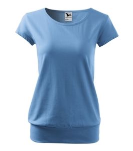 Malfini 120 - T-shirt City Dames Lichtblauw
