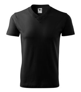 Malfini 102 - V-hals T-shirt Uniseks Zwart