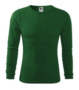 Malfini 119 - T-shirt Fit-T LS Heren Fles groen
