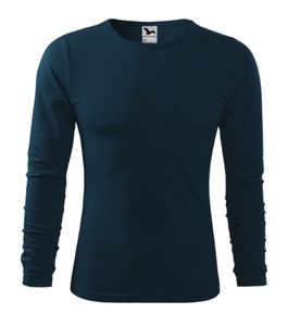 Malfini 119 - T-shirt Fit-T LS Heren Zee Blauw