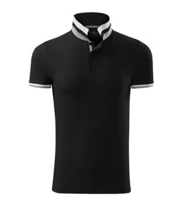 Malfini Premium 256 - Polo Shirt Collar Up Heren Zwart