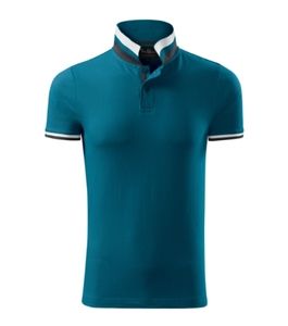 Malfini Premium 256 - Polo Shirt Collar Up Heren Metrole blauw
