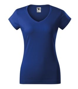Malfini 162 - V-hals T-shirt Fit Dames Koningsblauw