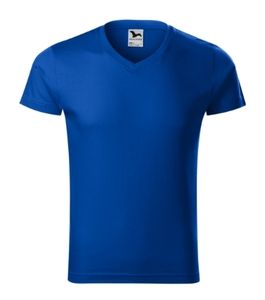 Malfini 146 - V-hals Shirt Slim Fit Heren Koningsblauw