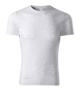 Piccolio P74 - T-shirt Peak Uniseks gris chiné helder