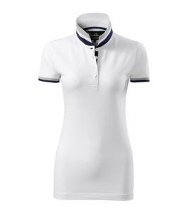 Malfini Premium 257 - Polo Shirt Collar Up Dames Wit