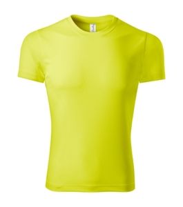 Piccolio P81 - T-shirt Pixel Uniseks beige neon