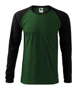 Malfini 130 - T-shirt Street LS Heren Fles groen
