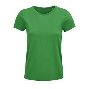 SOL'S 03581 - Crusader Women T Shirt Dames Jersey Ronde Hals Getailleerd Kelly groen