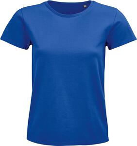 SOL'S 03579 - Pioneer Women T Shirt Dames Jersey Ronde Hals Getailleerd Koningsblauw