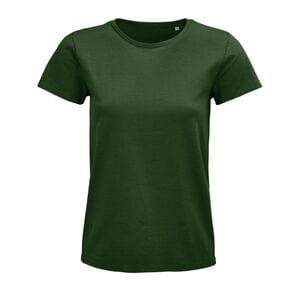 SOL'S 03579 - Pioneer Women T Shirt Dames Jersey Ronde Hals Getailleerd Fles groen