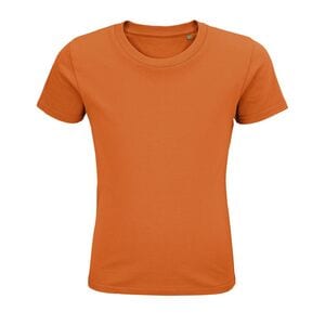 SOL'S 03578 - Pioneer Kids T Shirt Kids Jersey Ronde Hals Getailleerd Oranje