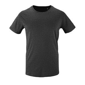 SOL'S 02076 - Milo Men Heren T Shirt Met Korte Mouwen Houtskool gemêleerd