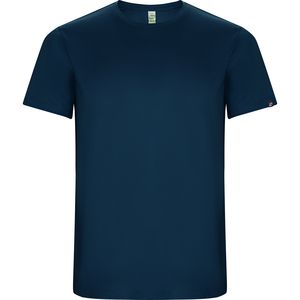 Roly CA0427 - IMOLA T-shirt met raglanmouwen in technisch weefsel van gerecycleerd polyester CONTROL DRY Marineblauw