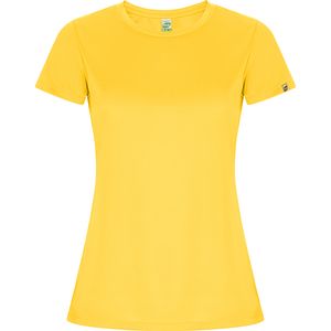 Roly CA0428 - IMOLA WOMAN Getailleerde T-shirt met raglanmouwen in technisch weefsel van gerecycleerd polyester CONTROL DRY