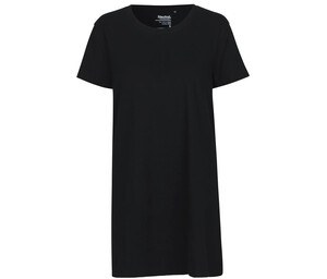 Neutral O81020 - Extra lang dames T-shirt Zwart