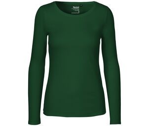 Neutral O81050 - T-shirt lange mouwen dames Fles groen