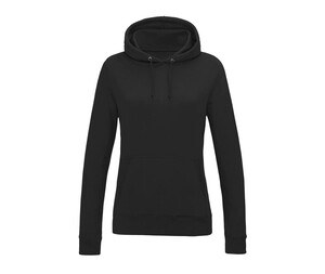 AWDIS JH01F - Hoodie voor Dames Zwarte rook