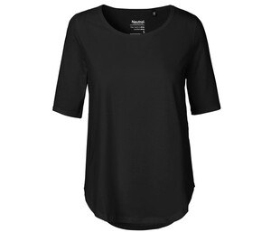 NEUTRAL O81004 - Halflang dames-T-shirt Zwart