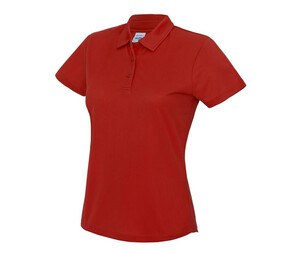 JUST COOL JC045 - Dames Sport Polo Vuurrood