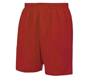 Just Cool JC080 - Sportieve shorts Vuurrood