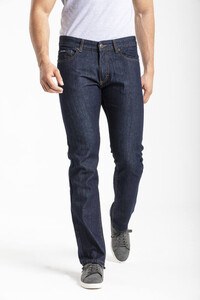 RICA LEWIS RL700 - Rechte, gewassen jeans voor heren Blauw zwembad