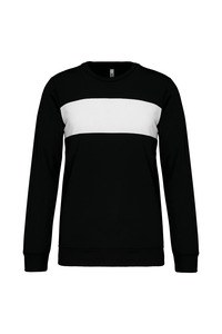 PROACT PA373 - Sweater in polyester Zwart / Wit