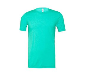 Bella + Canvas BE3001CVC - Gemêleerd unisex T-shirt Heide Zeegroen