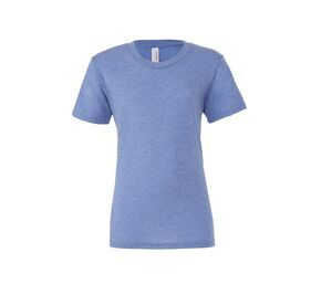 Bella + Canvas BE3413 - Tri-blend unisex T-shirt Blauw Triblend