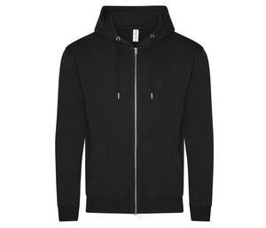 AWDIS JH250 - Organische hoodie met rits