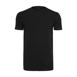 Build Your Brand BY136 - Heren biologisch T-shirt Zwart